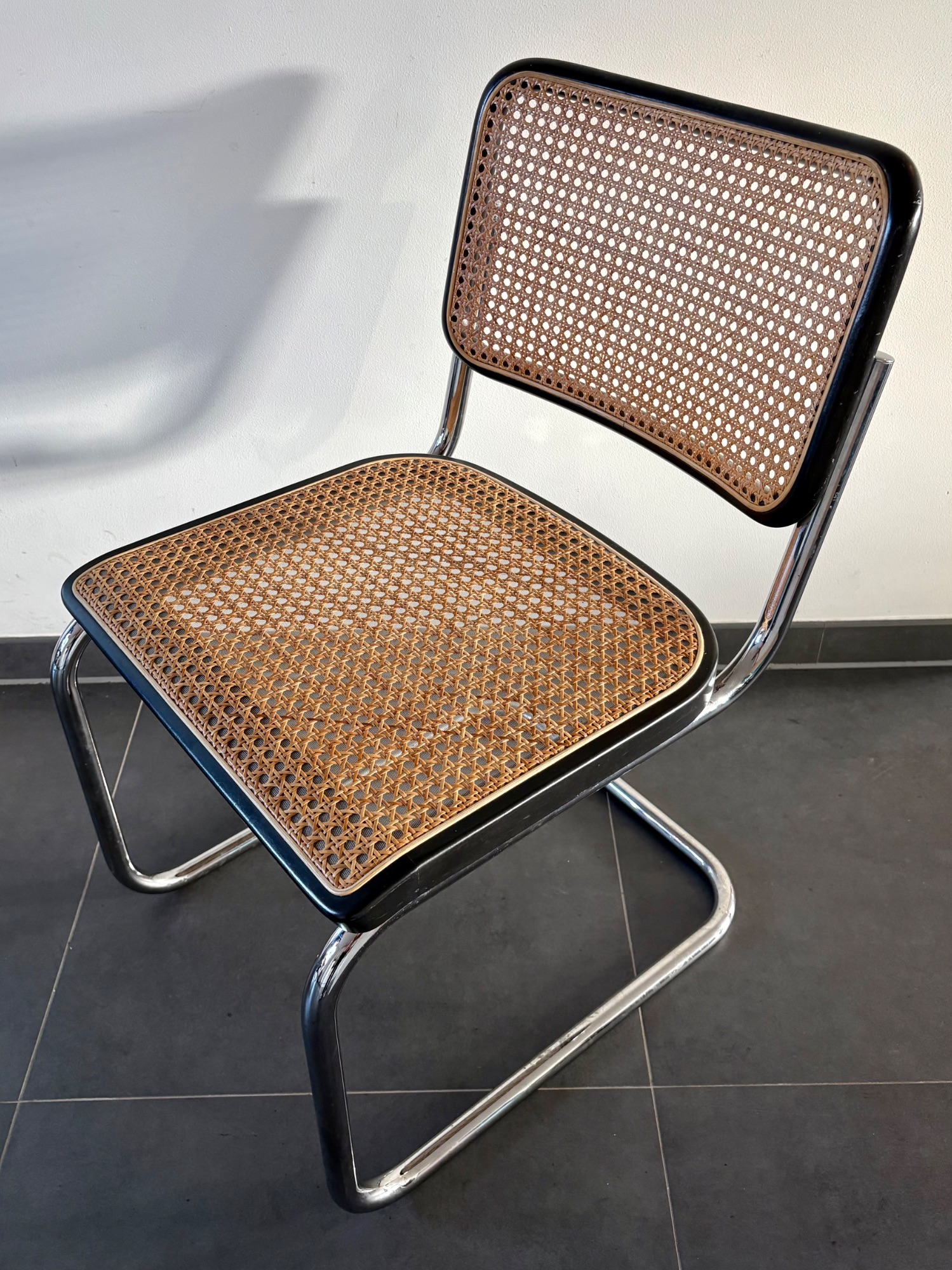 Originele Thonet S 32 V Sledestoel Door Marcel Breuer image 3