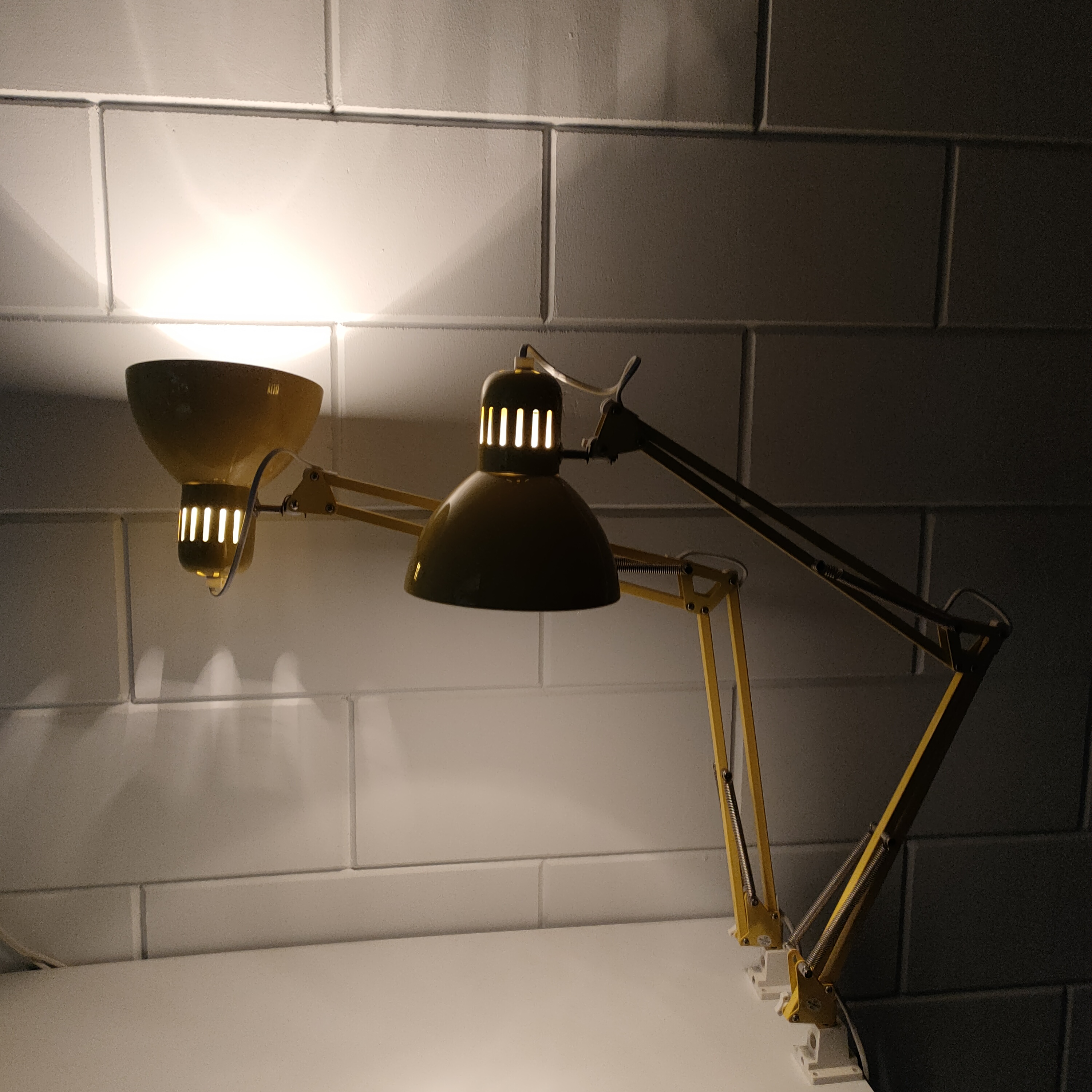 Retro Gele Schaarlamp Uit De Jaren 90 image 11