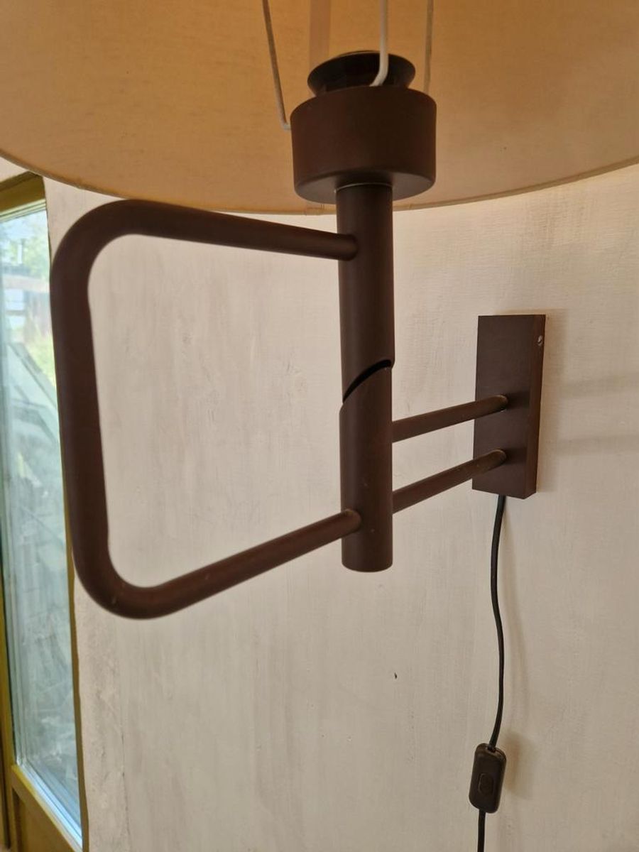 Vintage Dijkstra Uitklapbare Wandlamp Design image 3