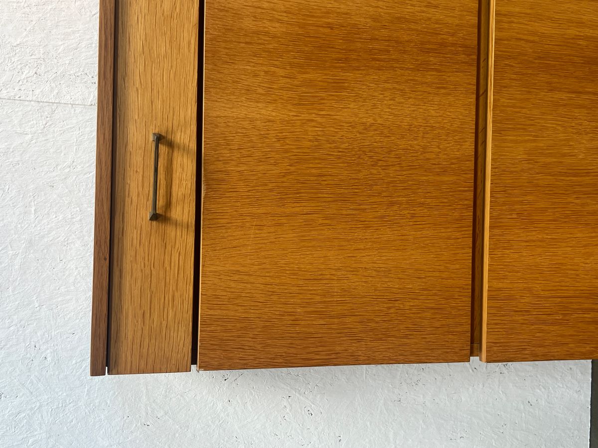 Vintage Schoenenkast, Licht Hout, 1970's Duitsland image 9