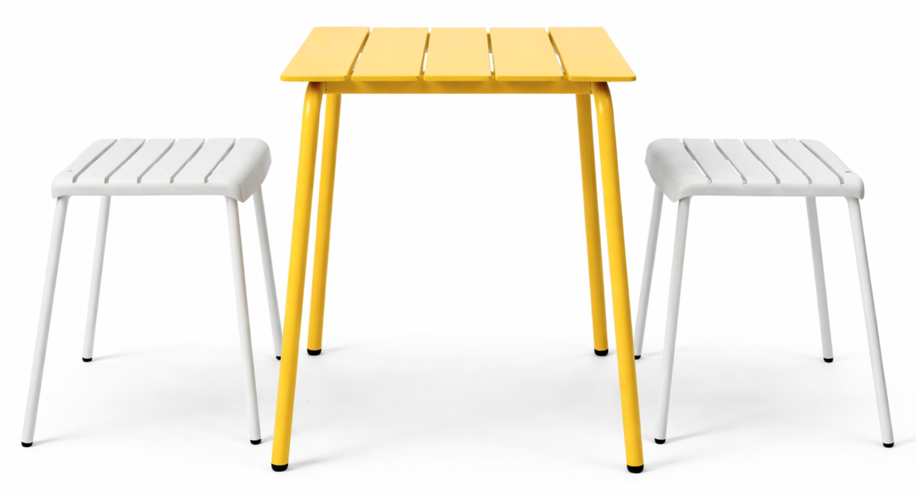 Serax X Maarten Baas Tuinset Klein Off-white & Yellow Aligned image 2