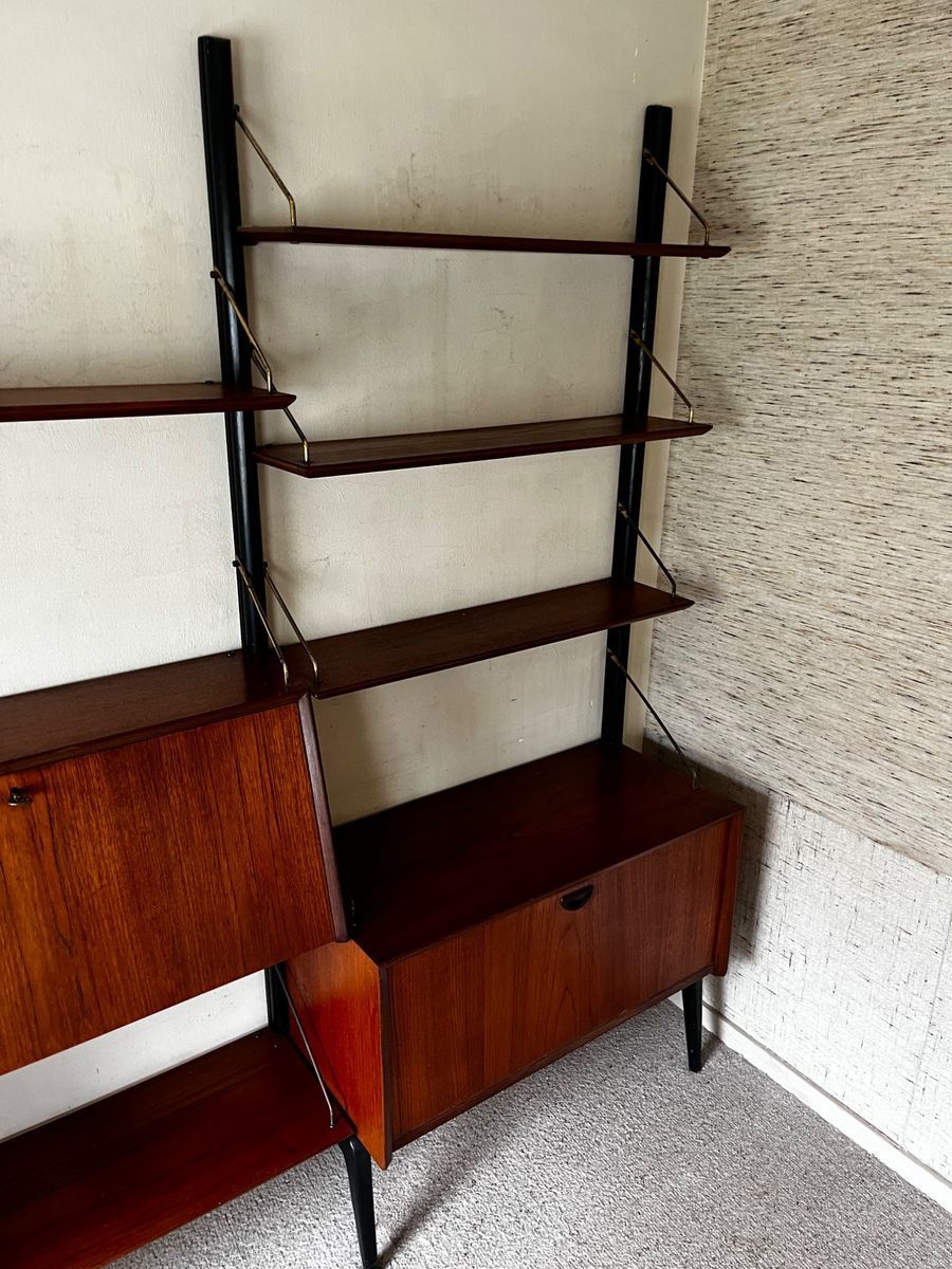 Prachtig Vintage Wandmeubel Van Wébé Door Louis Van Teeffelen image 12
