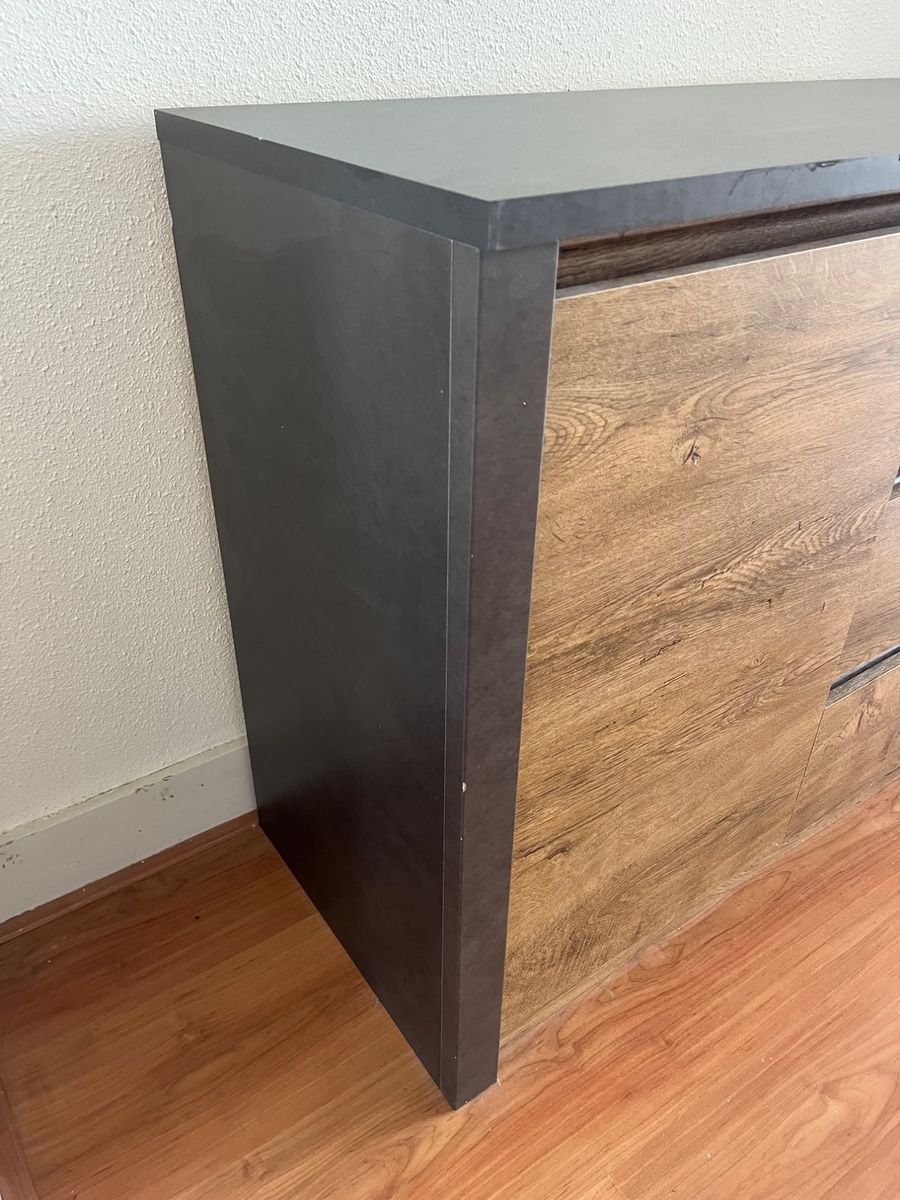 Meubella Dressoir Eiken/grijs image 3