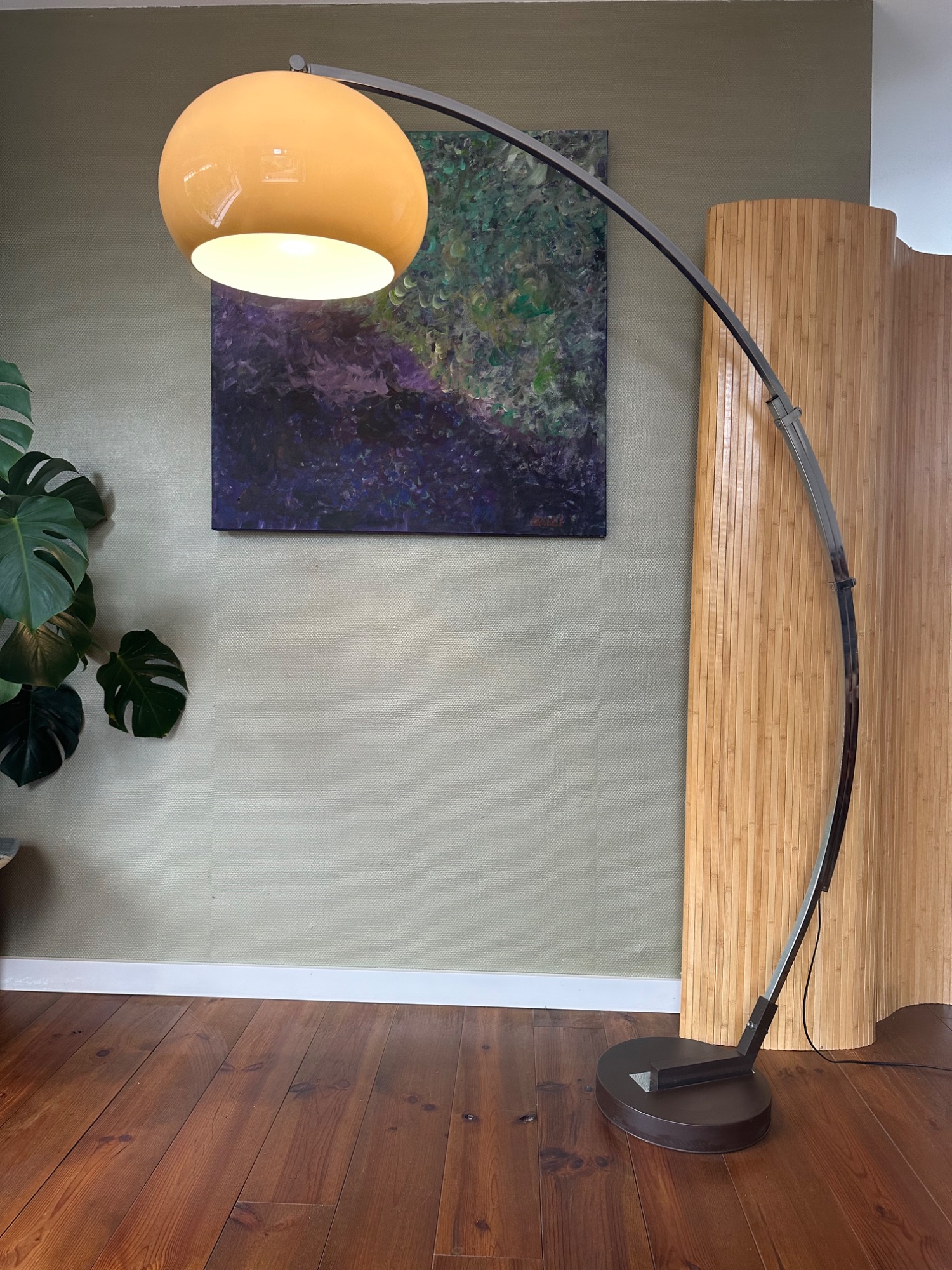 Xxl Mid Century Goffredo Reggiani Space Age Vloerlamp image 3