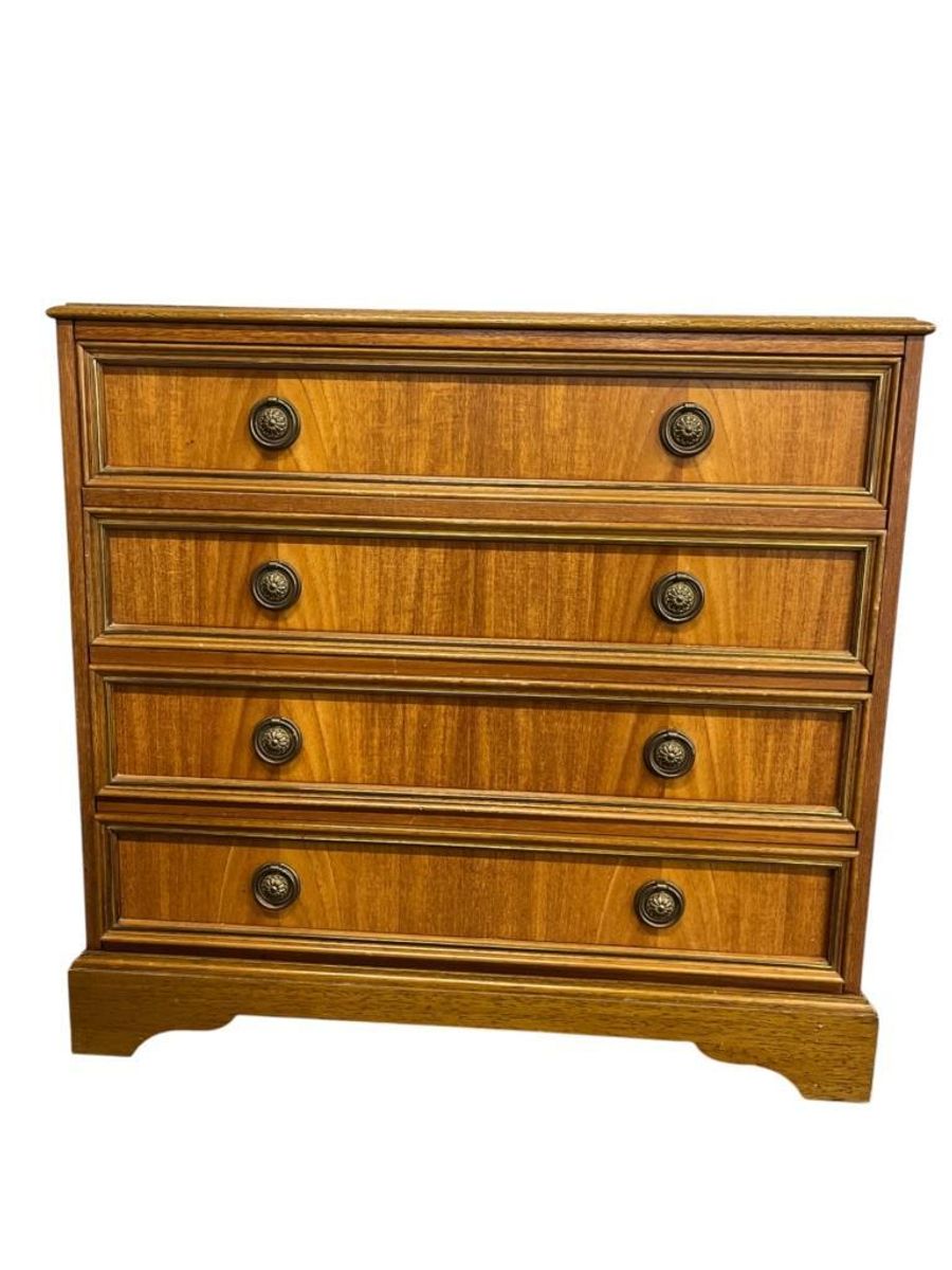 Vintage Mini Ladekast / Houten Commode image 6