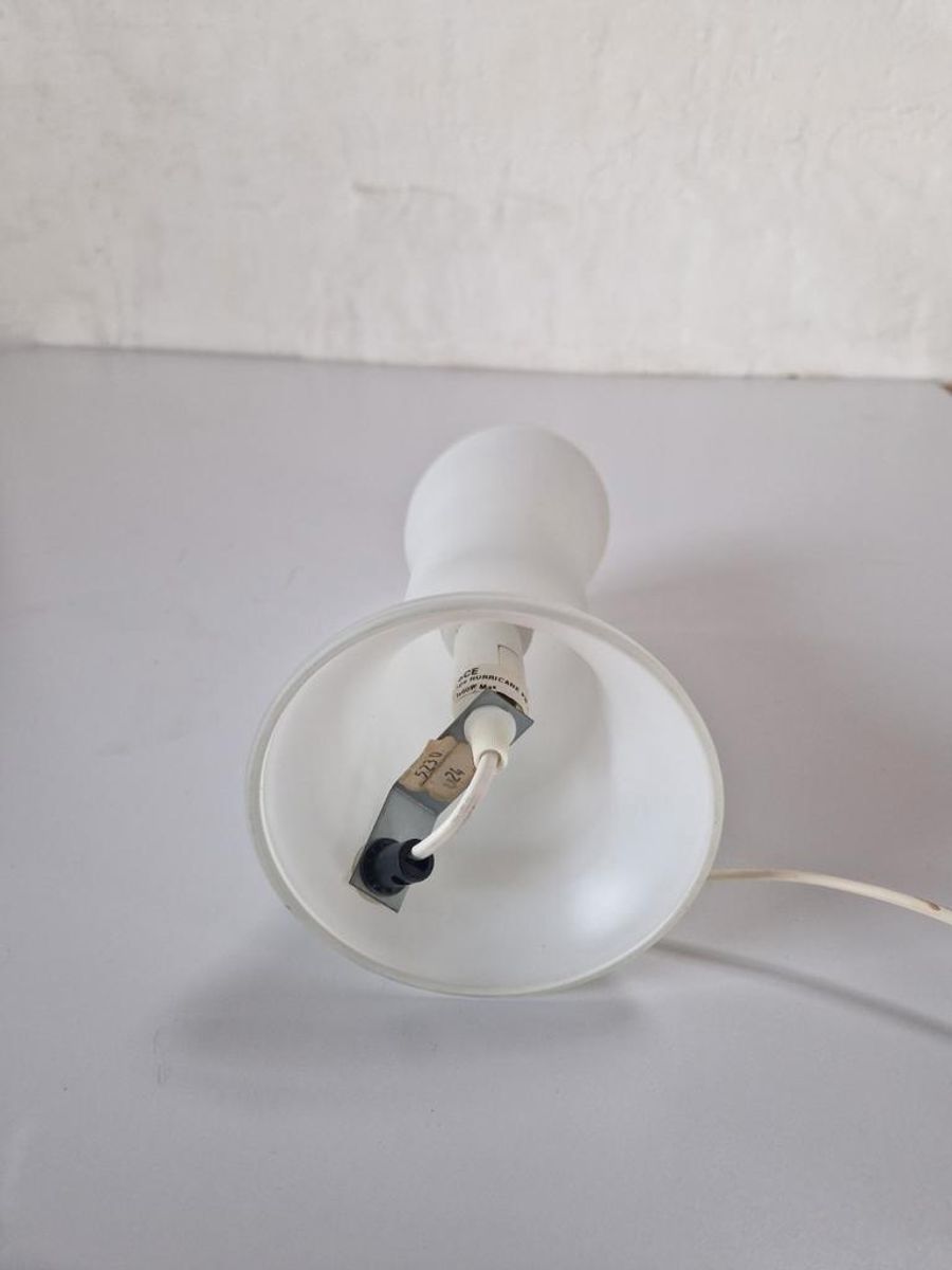 Sce Hurricane Lamp Jaren 80 Melkglas Design. image 8