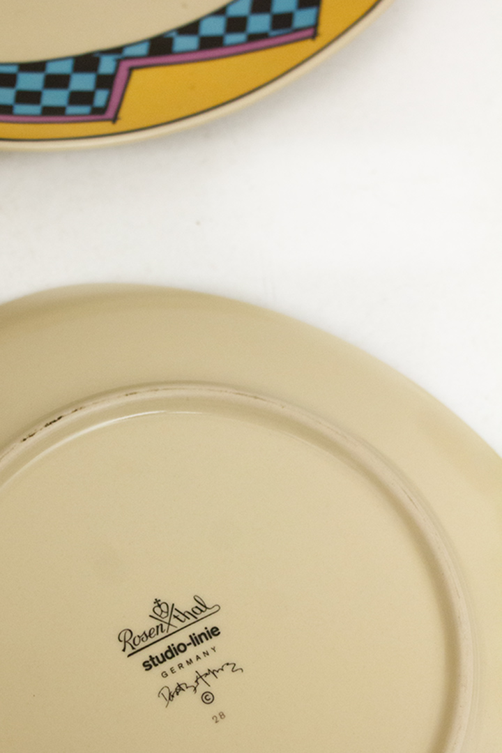 4-delig Rosenthal Flash One (studio-linie) Servies Bordjes image 6