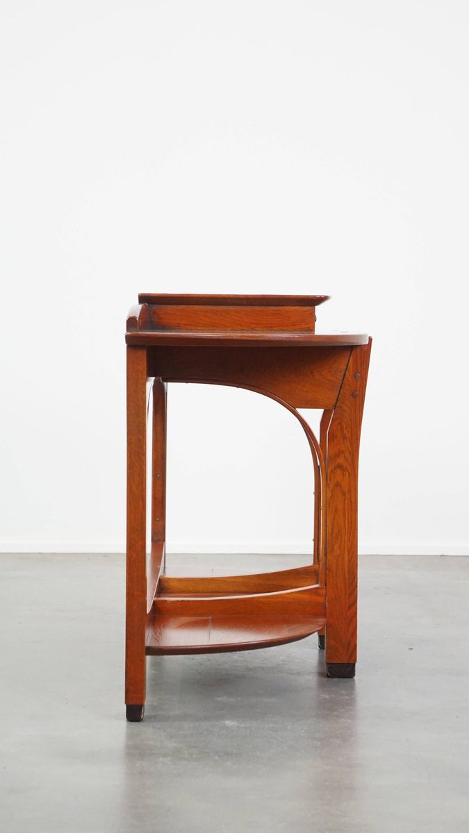 Jugendstil, Art Nouveau Gangkastje/ Side Table Van Schuitema image 9
