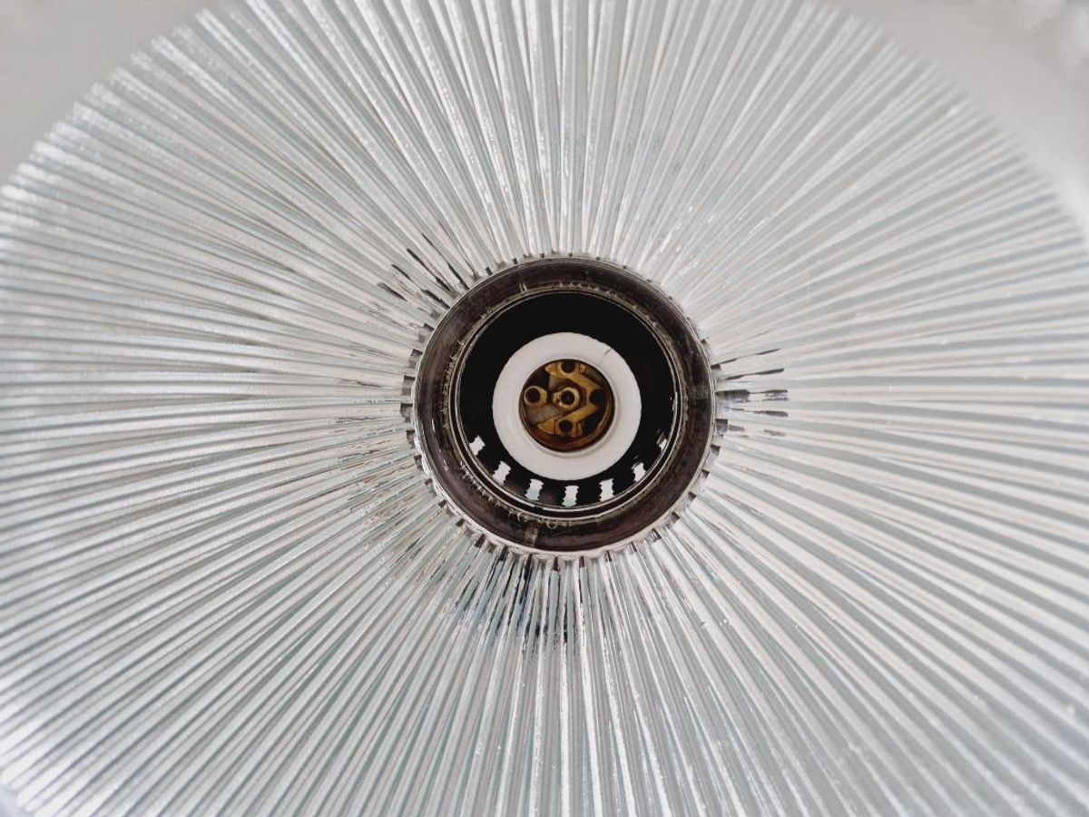 Prismatische Glazen Suspensie Van Holofaan, 1920-30s image 11