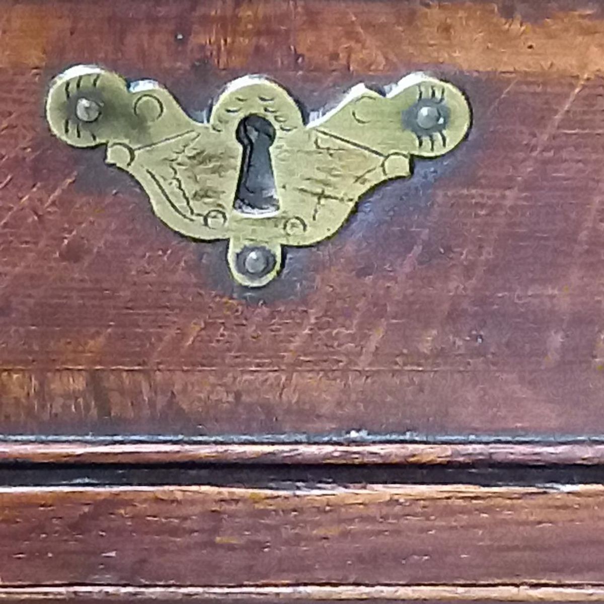 Antieke Engelse Secretaire image 10