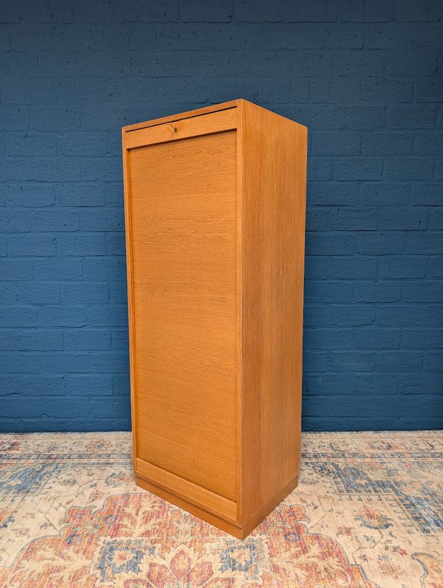 Vintage Eiken Archiefkast, Jaren 60 image 2