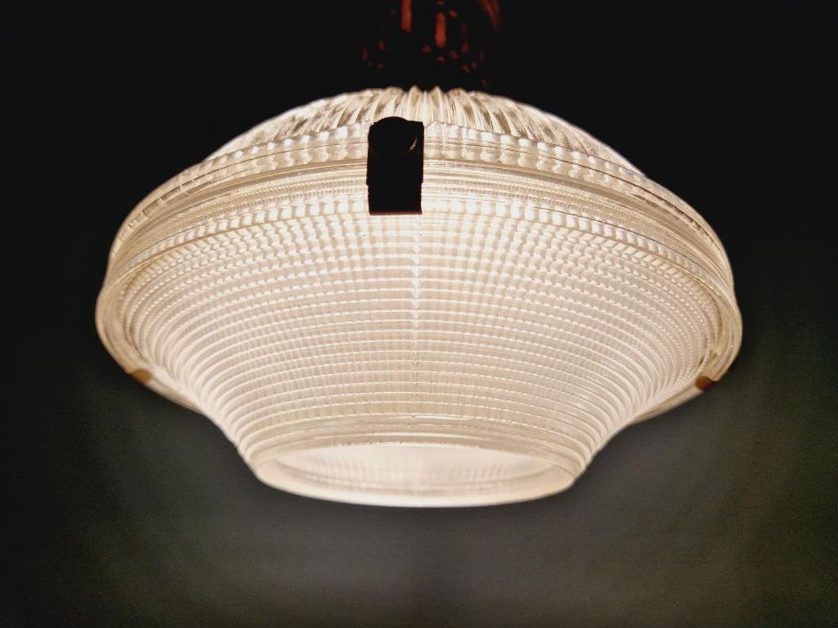 Prismatische Glazen Suspensie Van Holofaan, 1920-30s image 12