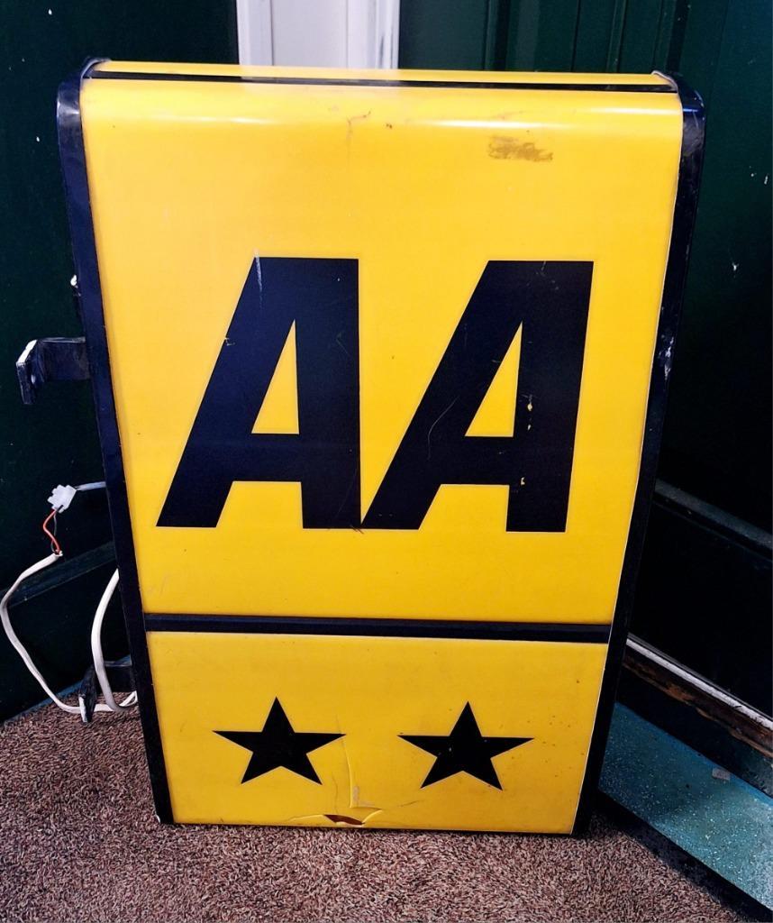 Mooie Lichtbak, Lichtreclame Van Automobile Association. image 8