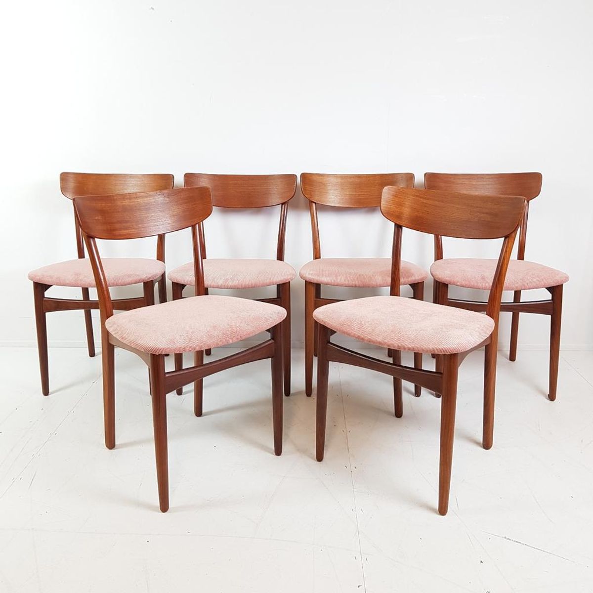 Vintage Farstrup Stoelen Nieuw Gestoffeerd Stof Naar Keuze image 4