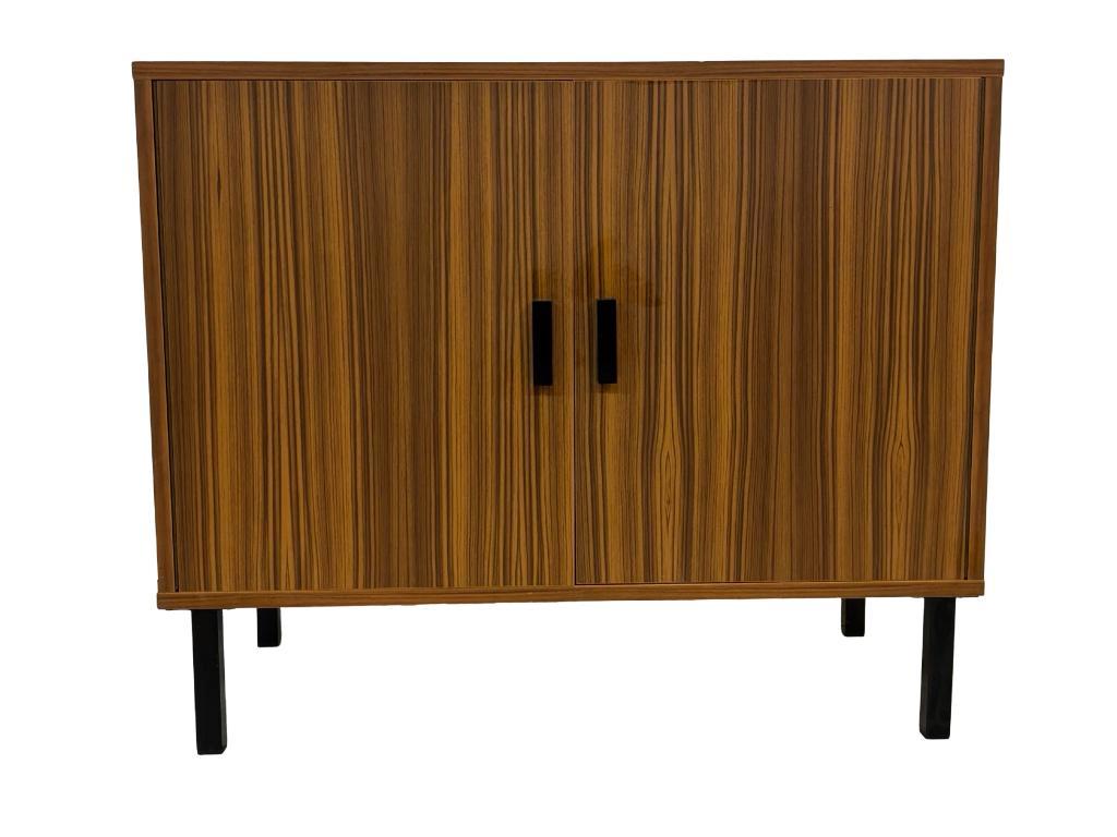 Vintage Kastje Compact Plak Fineer Jaren 70 Design image 22