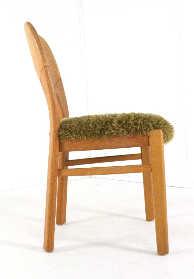 Losse Eetkamerstoel Deens Vintage Reupholstered image 13