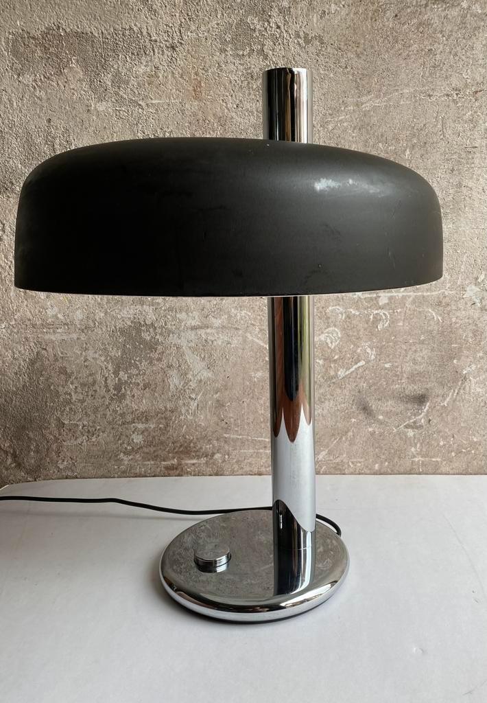 Space Age Grote Tafellamp Van Egon Hillebrand image 10