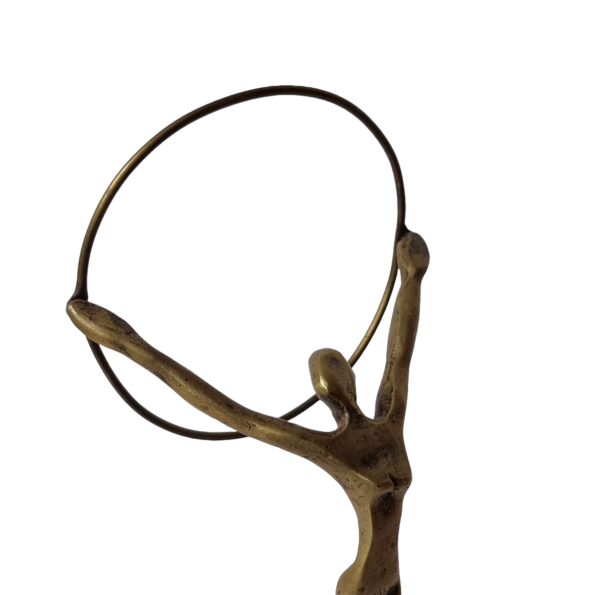 Vintage Bronzen Ballerina image 2