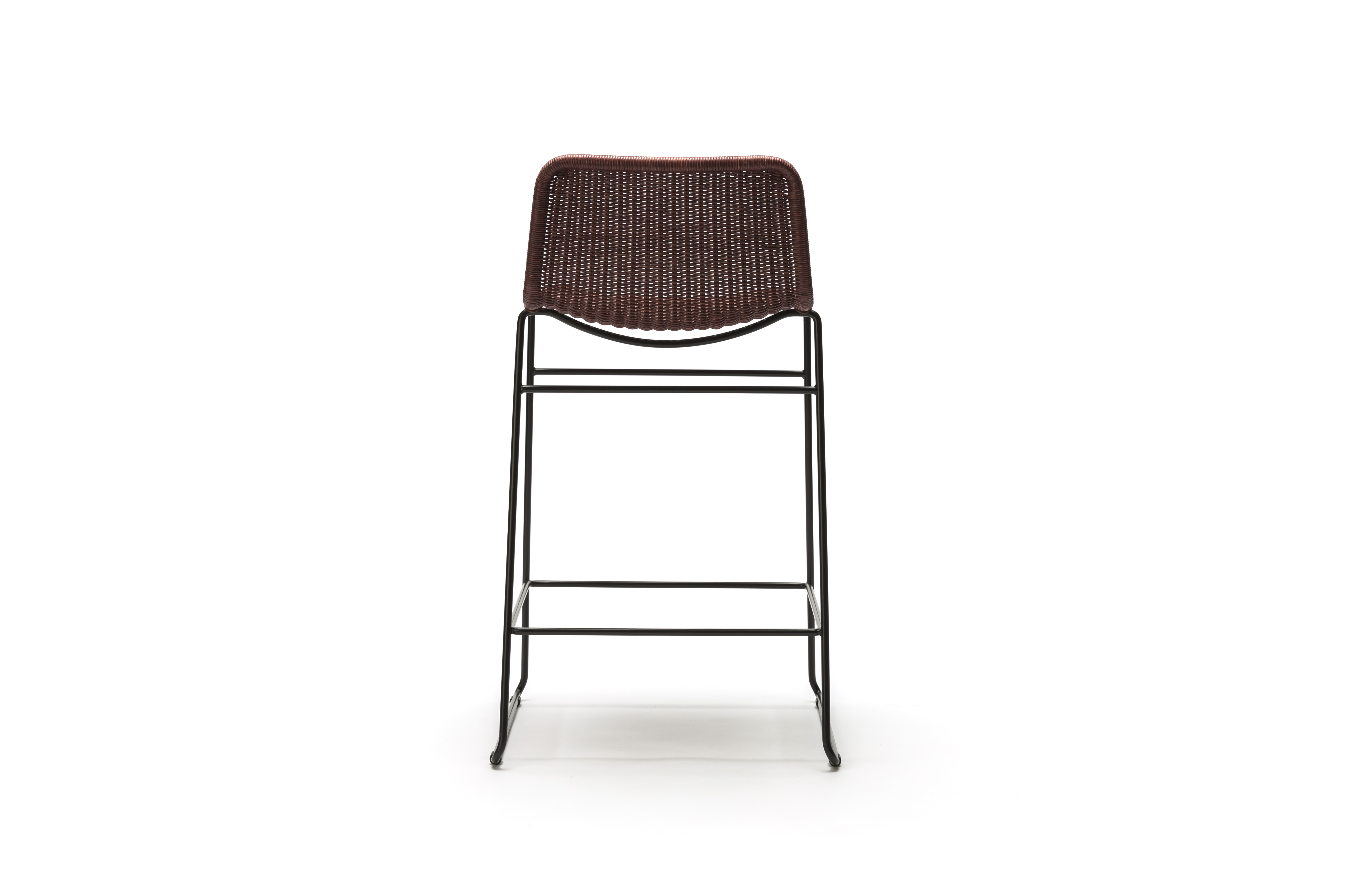 Feelgood Designs • Barkruk Zithoogte 66cm Rotan Roodbruin (indoor) image 5