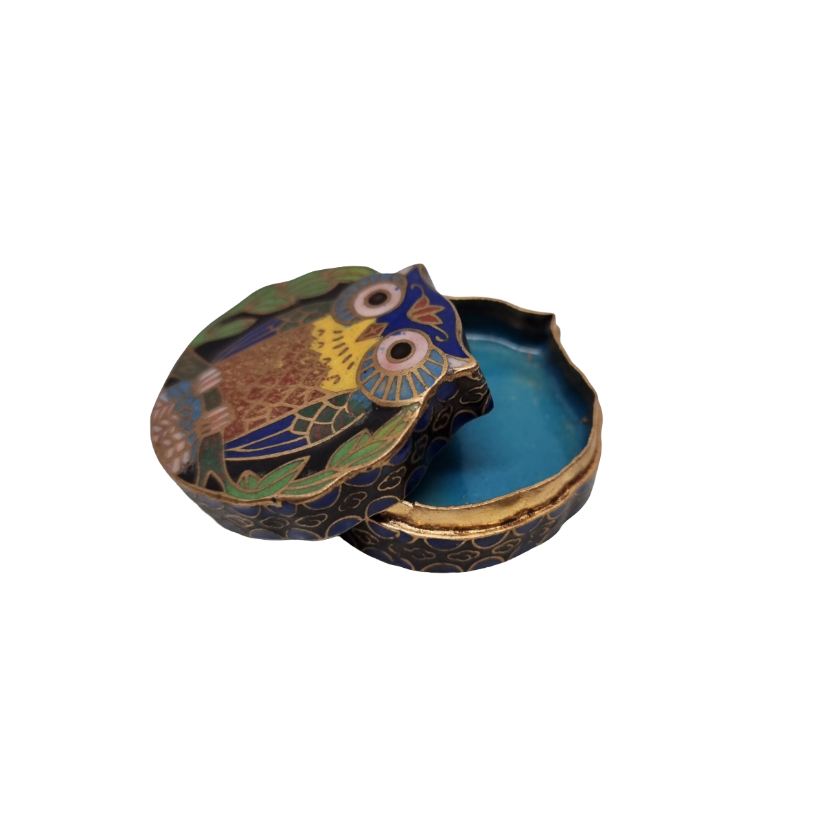 Cloisonné Sieradendoosje Uil image 4