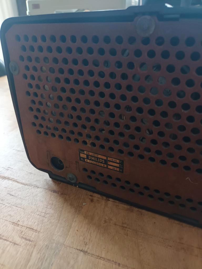 Philips Bx115u /19 Buizenradio Ca 1953 image 7