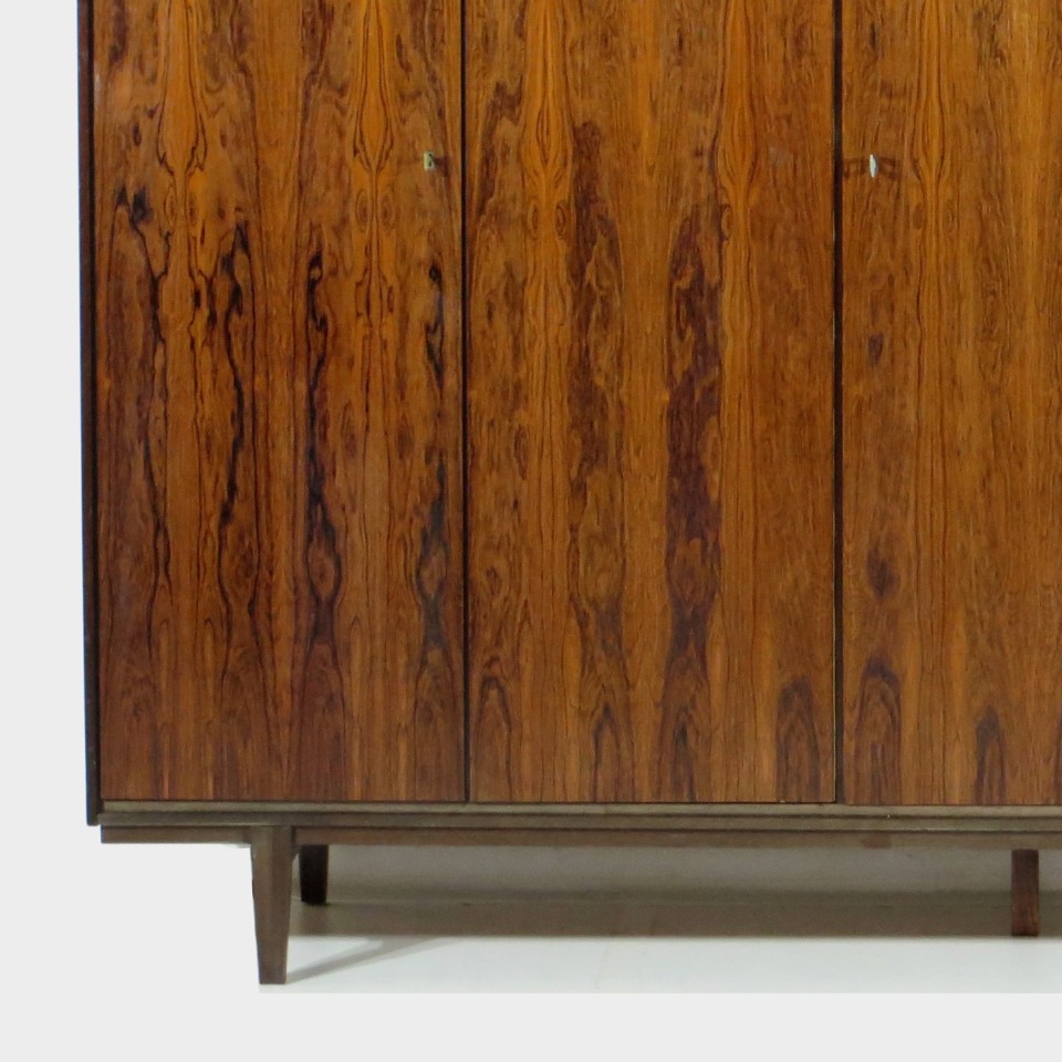Vintage Mid Century Modern 5-Deurs Kledingkast, 1960S image 8