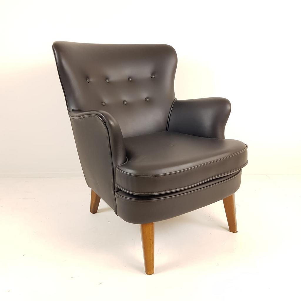 Artifort Theo Ruth Zwart | Damesmodel Skai Leer image 2