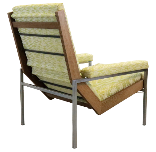 Vintage Rob Parry Fauteuil Stoel Gestoffeerd 'valkeveen' image 12