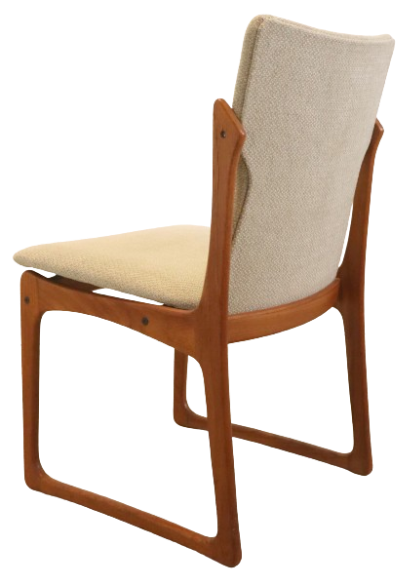 Set 4 Vamdrup Vintage Stoelen Deens Reupholstered image 3