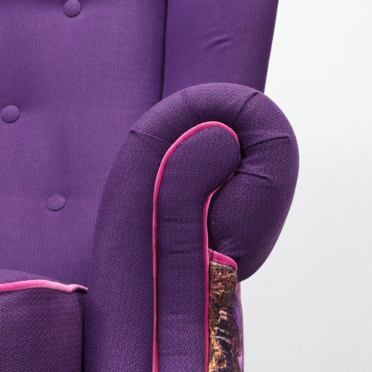 Classic Wing Chair In The Style Of Howard & Sons, 1960s image 5