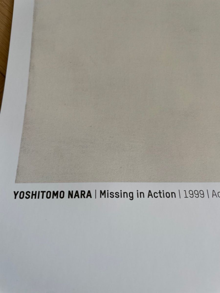 Yoshitomo Nara, Missing In Action, 1999, Courtesy Sally&ralph Tawil, Copyright Yoshitomo Nara, 2024 image 5