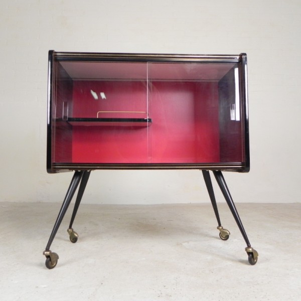 Vintage Vitrine, Tv Kastje, Drankkastje, Barmeubel image 9