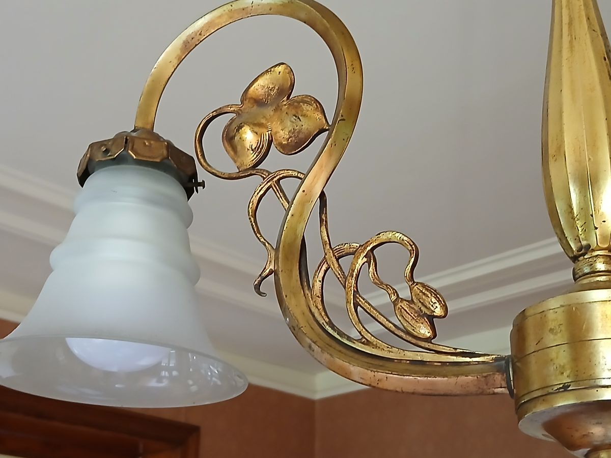 Art Nouveau Luchter image 5