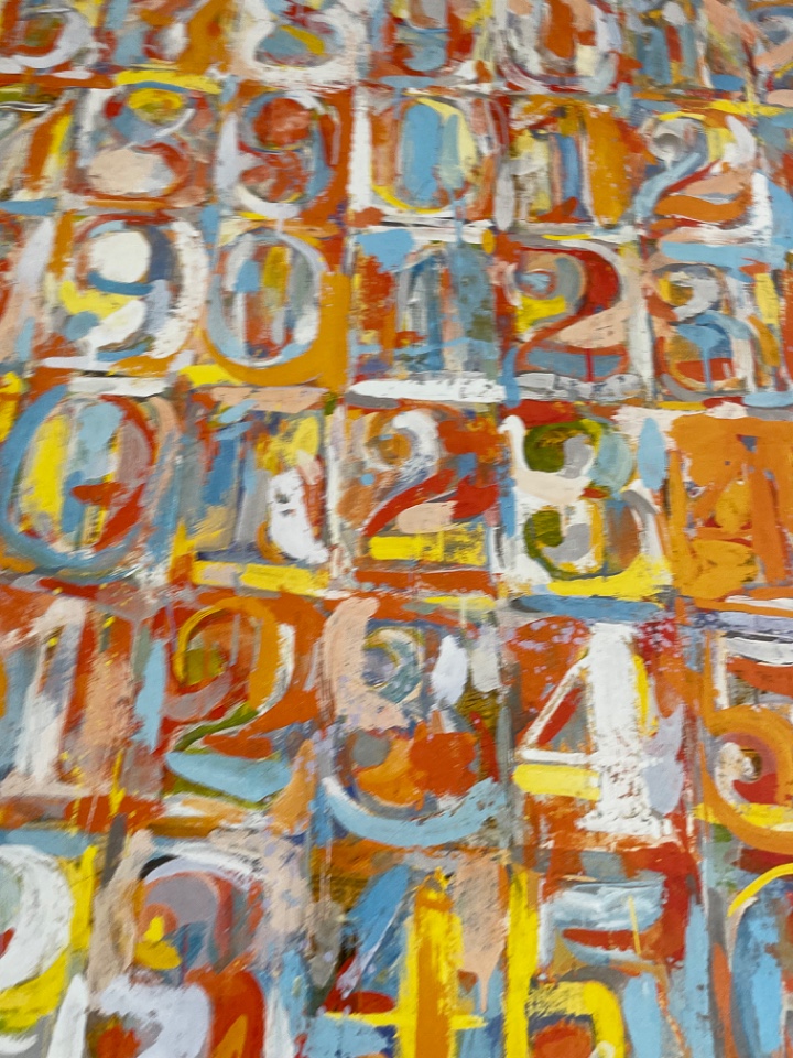 Jasper Johns, Numbers In Color, (1958-59) image 12