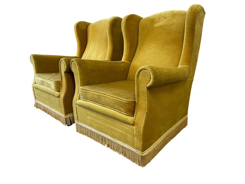 Set Van 2 Vintage Clubzetels / Fauteuils / Éénzitten image 10