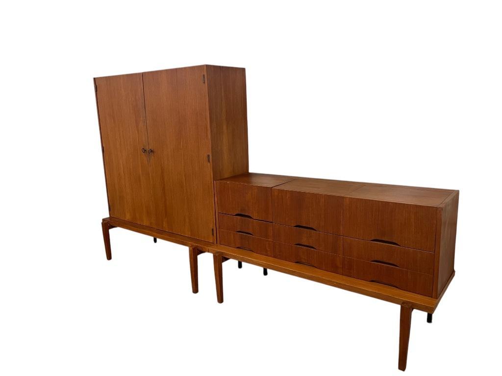 Vintage Xl Set : Kast / Audio Meubel / Wandrek image 10