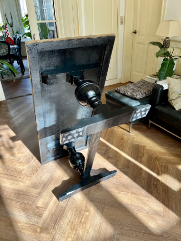 Prachtige Salontafel Met Groen Marmeren Blad. image 19