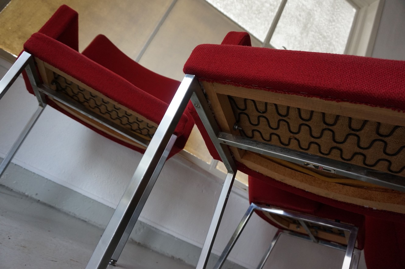 Armstoelen Van Hein Salomonson Voor Ap Originals, Set Van 4 - Moet Hergestoffeerd image 7