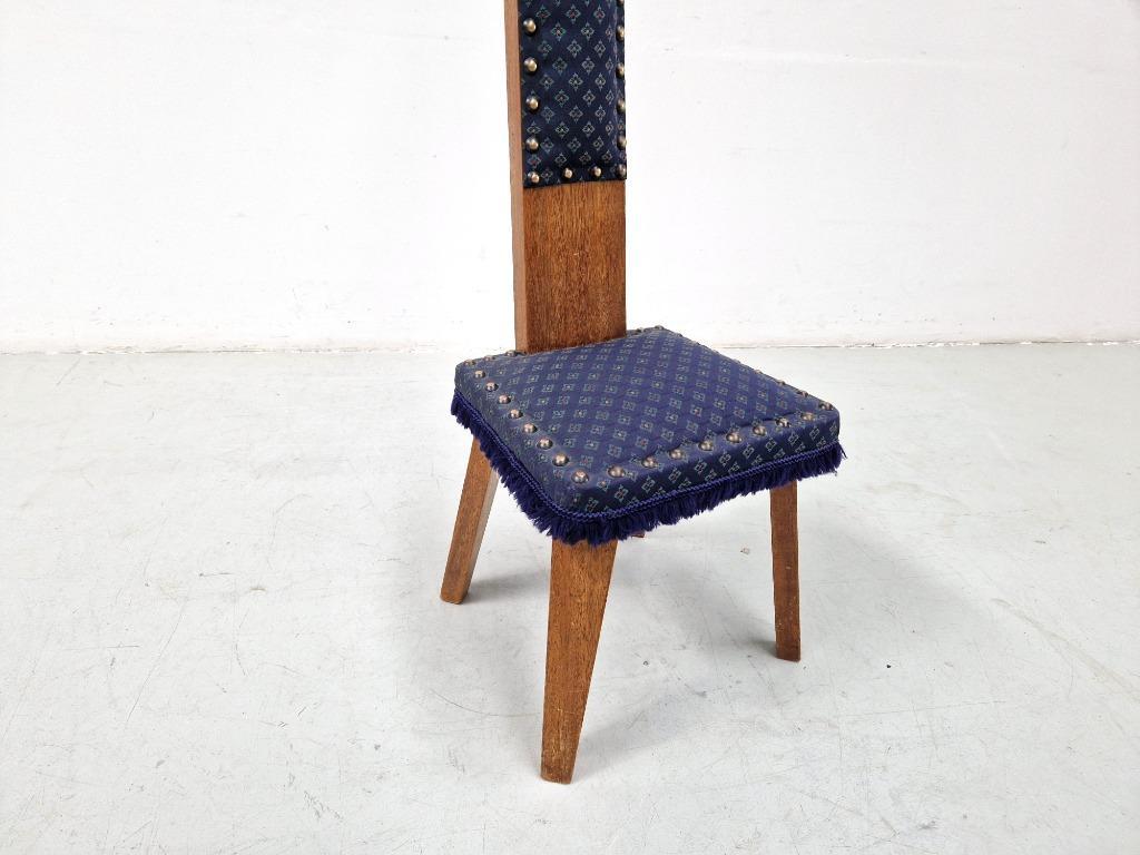 Eiken Stoeltje Brutalist Arts And Crafts image 7