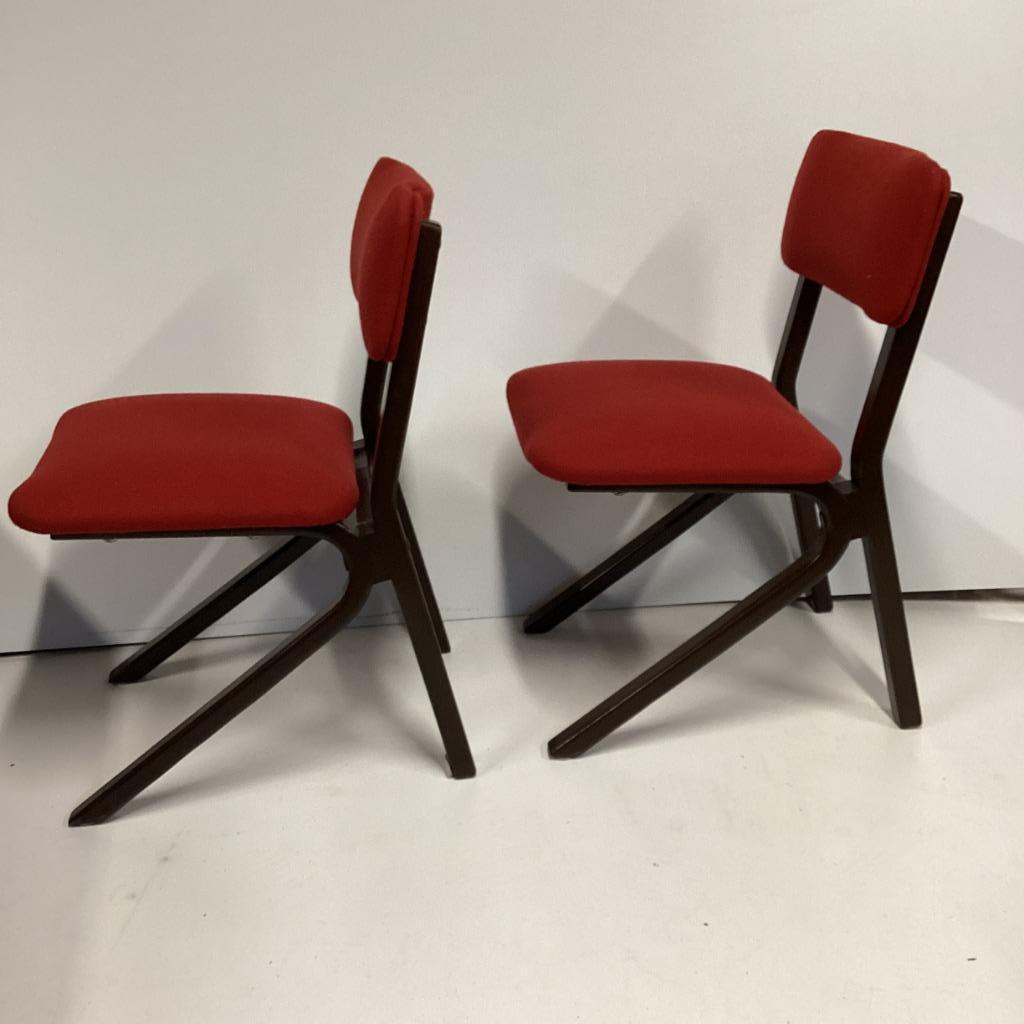 Vintage Stoelen, Set Van 4! image 4
