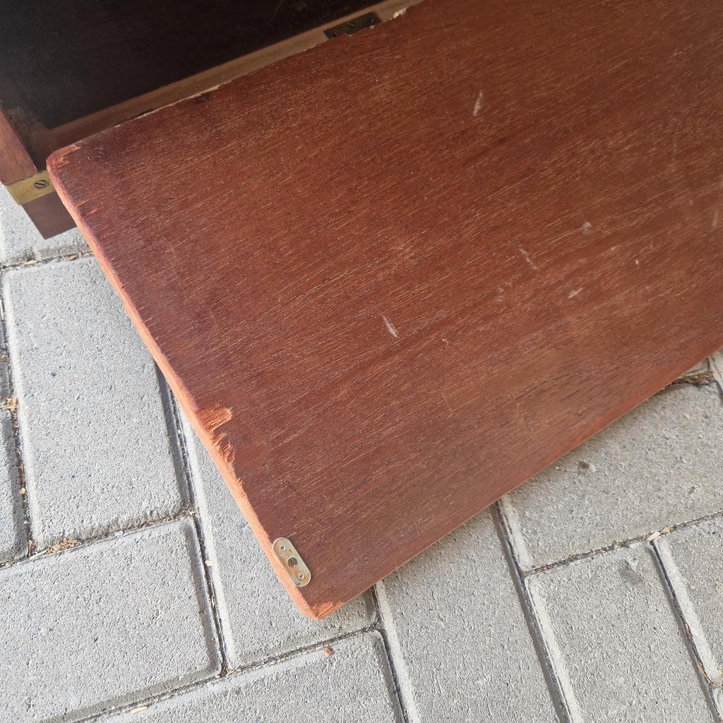 Vintage Kist Tv Kast Kapiteins Kist image 12