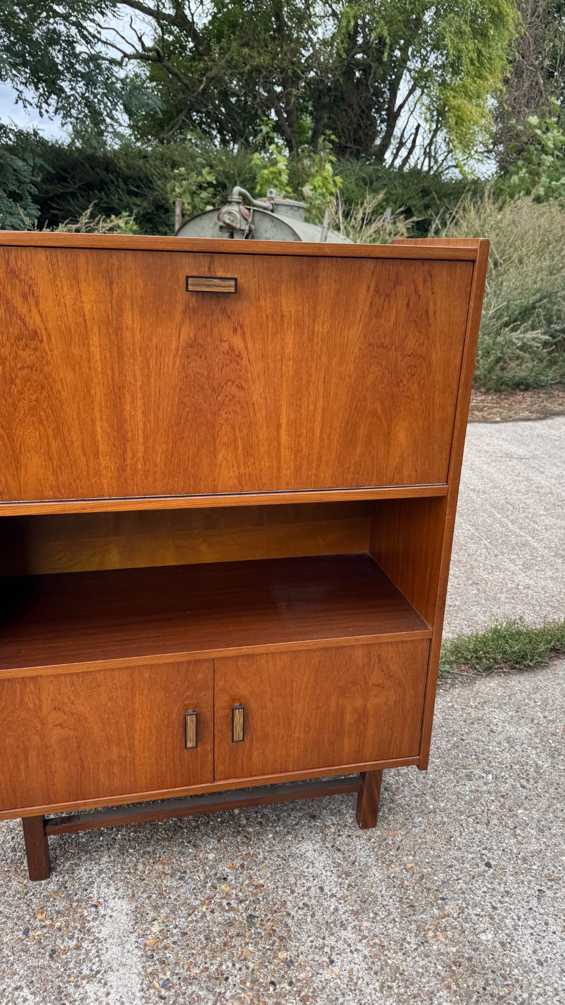 Secretaire Bureau Of Barkastje In Teak image 4