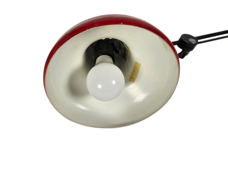 IKEA Design - Verstelbare Bureaulamp - Metaal - Tafelklem - 80's image 4