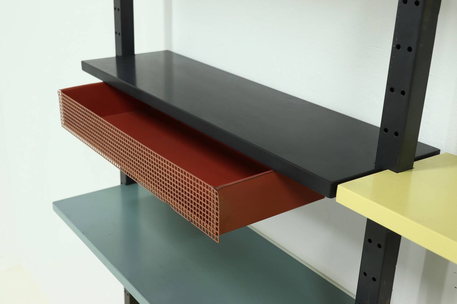 Rare Modular Wall Unit By Coen De Vries For Devo 1950s image 6