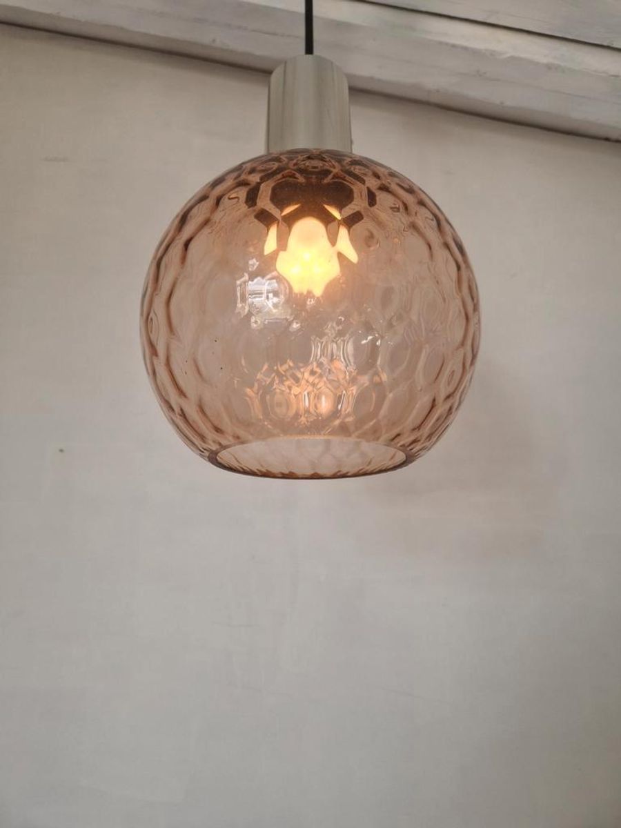 Vintage Glazen Hanglamp Design image 4