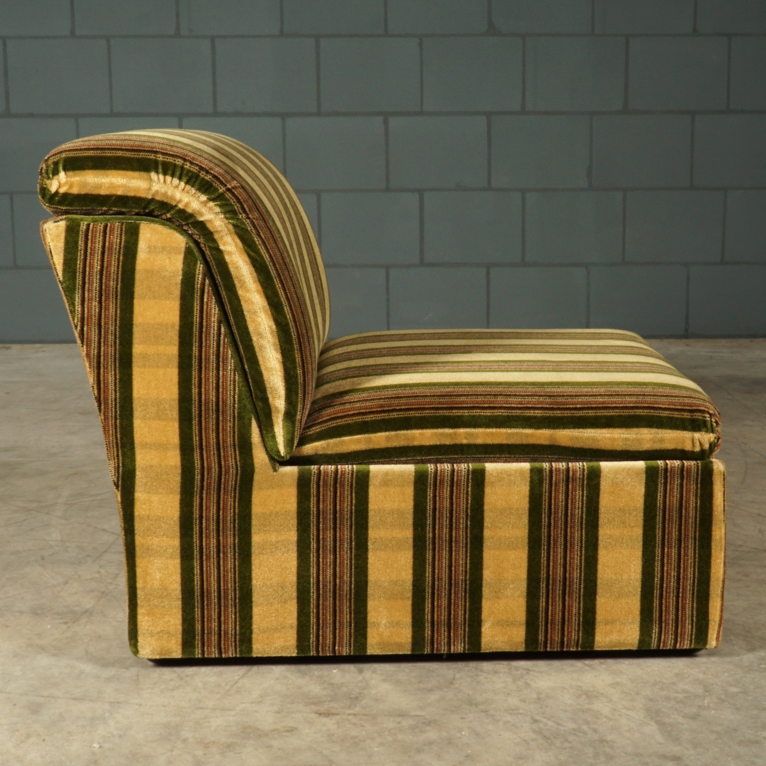 Midcentury Modulaire Zithoek/zitgroep – Velours – Jaren 70 image 7