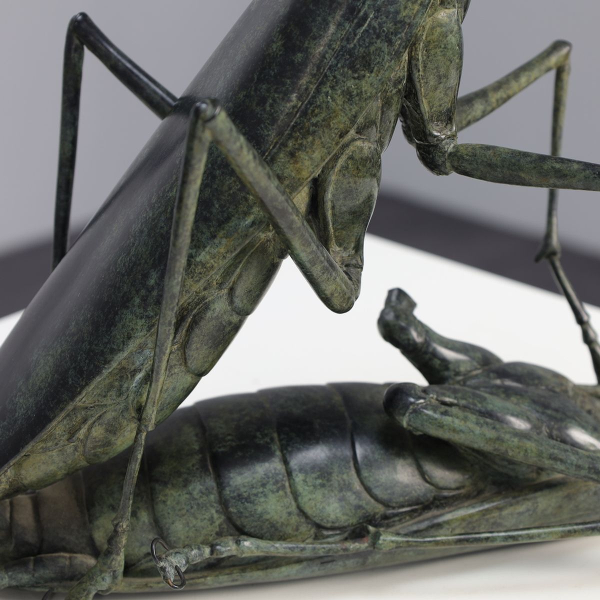 Sculpture Praying Mantis – Wedding Sonata By Anne Shingleton 1995 image 7