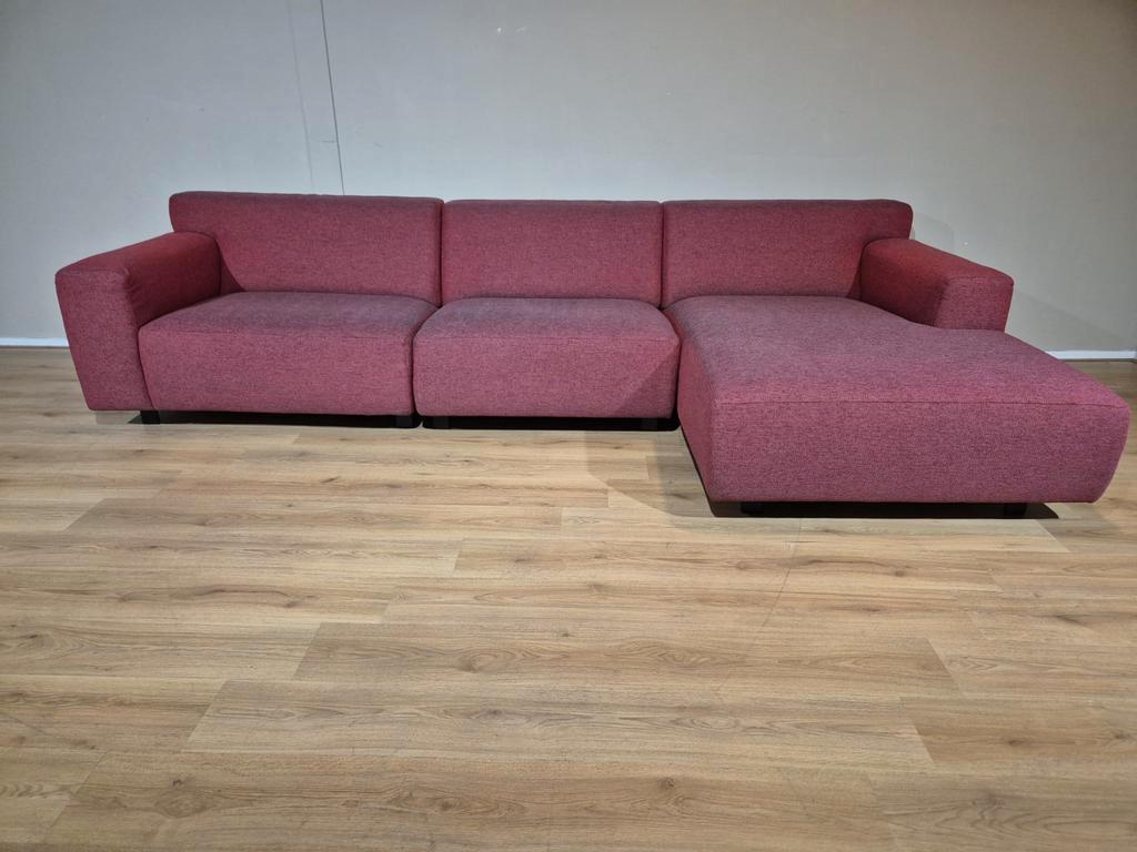 Montel Multi Plus Hoekbank - Rood- Grijs - Stof - Design image 5