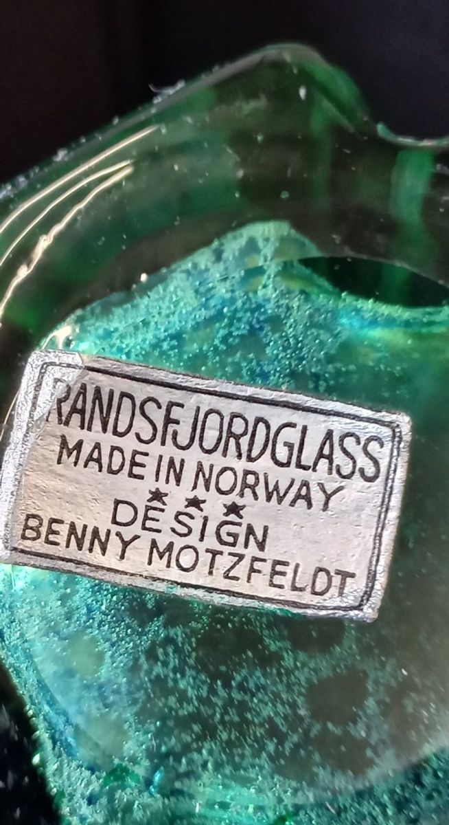 Benny Motzfeldt For Randsfjord Noorwegen Vaas. image 5
