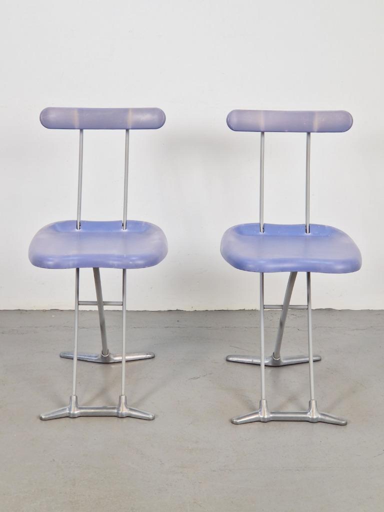 Set 2 Toshiyuki Kita Rondine Klapstoelen Magis Italië ‘90 image 4